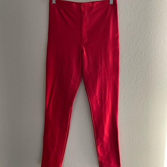 American Apparel Pants - American Apparel Red Disco Pants 🪩❤️